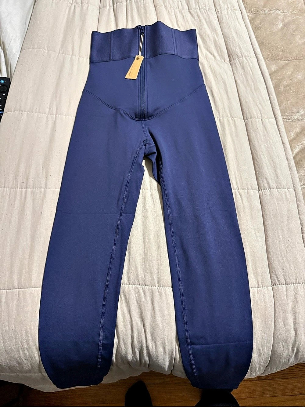 SHAPELLX AirSlim High-Waisted Full-Length Shaping Leggings Shaping Leggings Blue